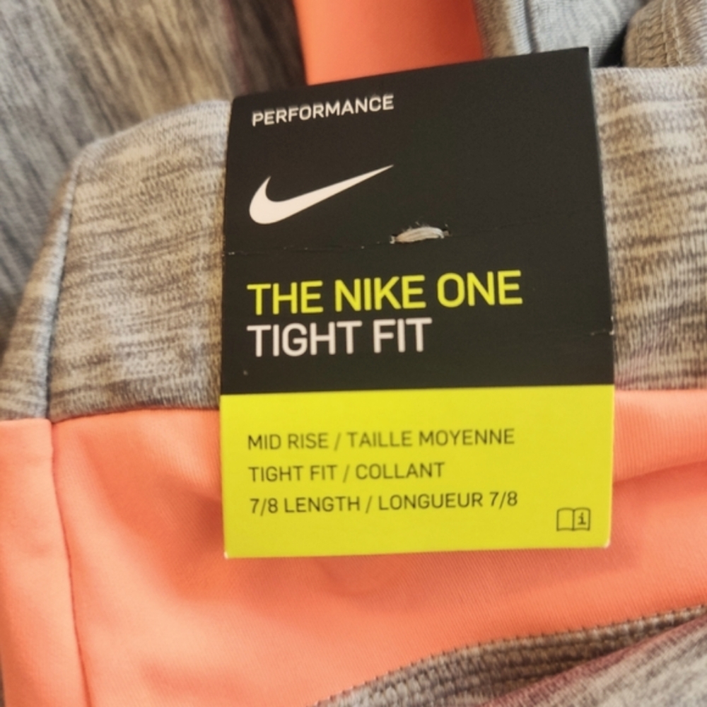 Nike Gray and Coral Hoodie & leggings